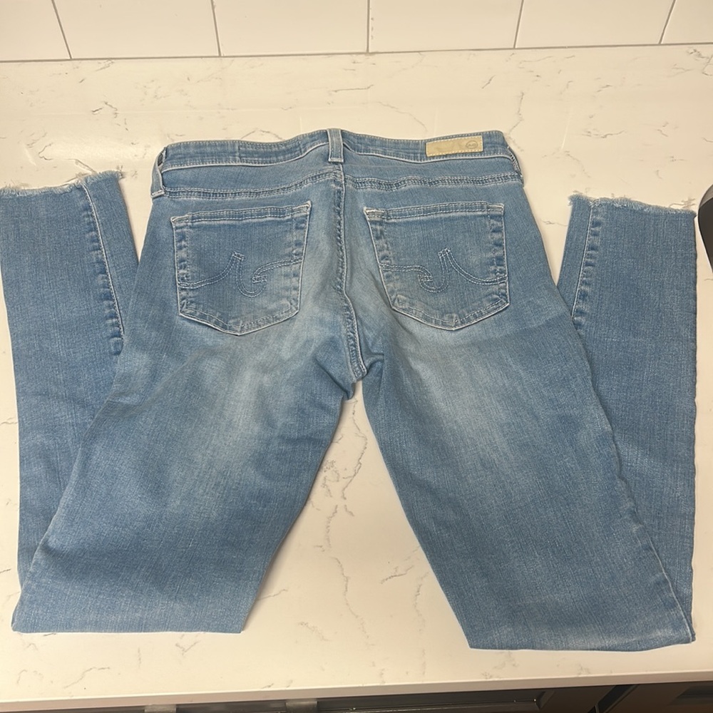 Adriano Goldschmied “AG” Mid Rise Legging Ankle Jean - Picture 9 of 12